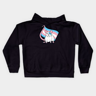 Trans Pride Rat Kids Hoodie